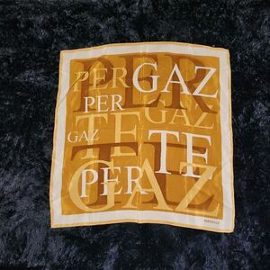 Pertegaz Silk Gold and White Scarf